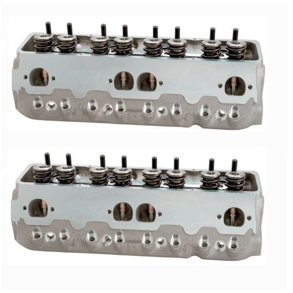 SBC 227cc Track 1 Heads KC CNC Ported 2.08/1.60