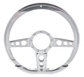 Steering Wheel 14in D- Shape Trans Am Polished