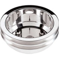 SBC 2 GRV Crank Pulley LWP Polished