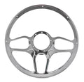 Steering Wheel 1/2 Wrap 15.5in Win Lite Black