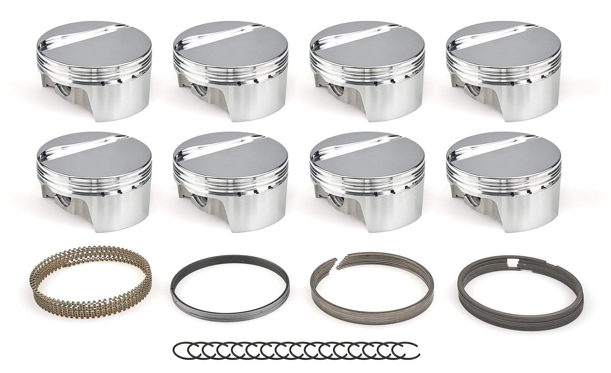 GM LS F/T Piston Set w/Rings 3.905 Bore