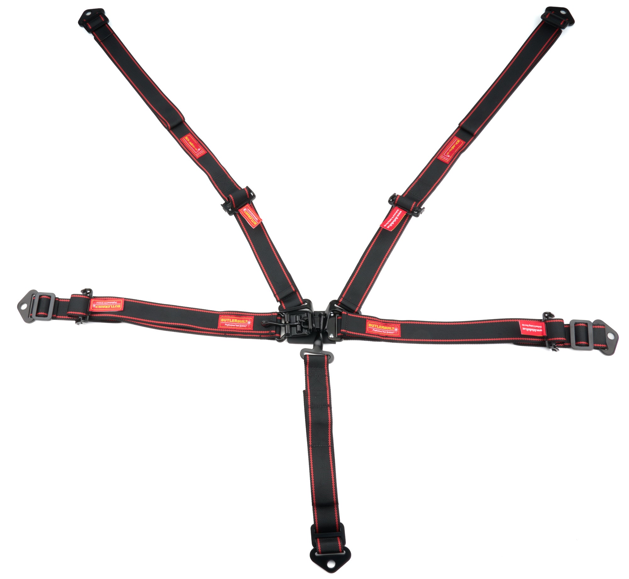 Harness 5pt L&L P/U 2in Black