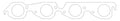 MLS Exhaust Gasket Set BBC w/2.000 Round Port