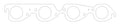 BBC MLS Exhaust Gasket Set 2.130 Round Port