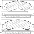 Brk Pads W/Hrdwr