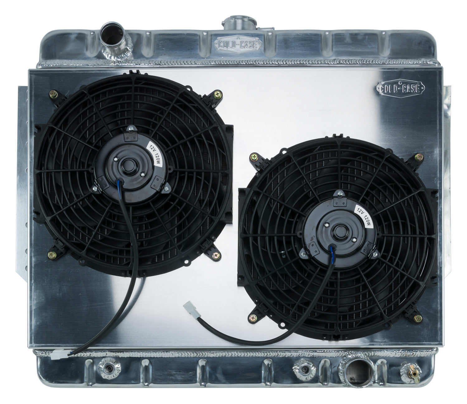 66-68 Impala Radiator Dual 12in Fans