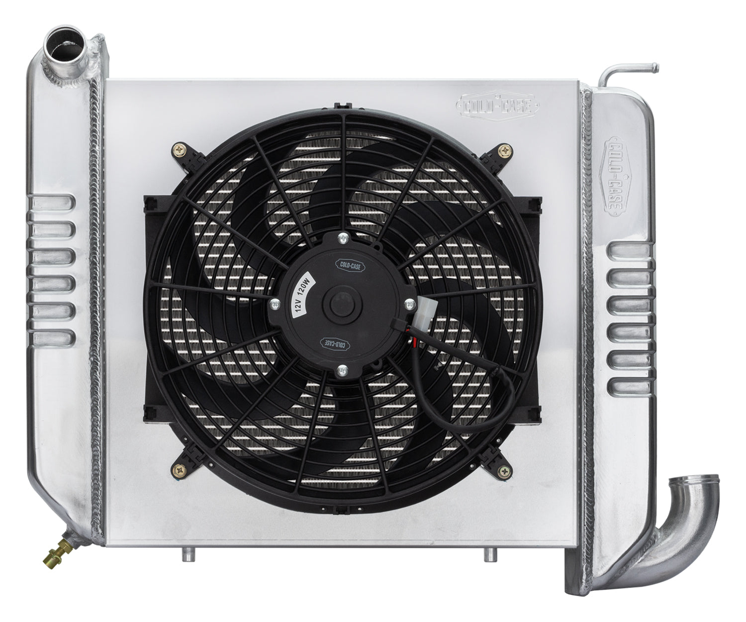 65-68 Corvette Radiator w/ 16in Fan Kit