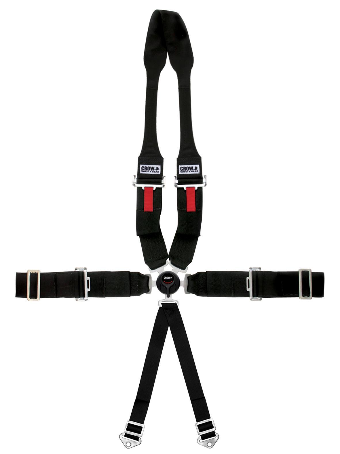 6-Way 3in Restraint Kam Lock Lap Belt Pull Up Dr