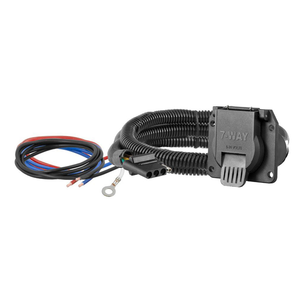 Towing Electrical Adapte r 4 Way Flat to 7 Way RV