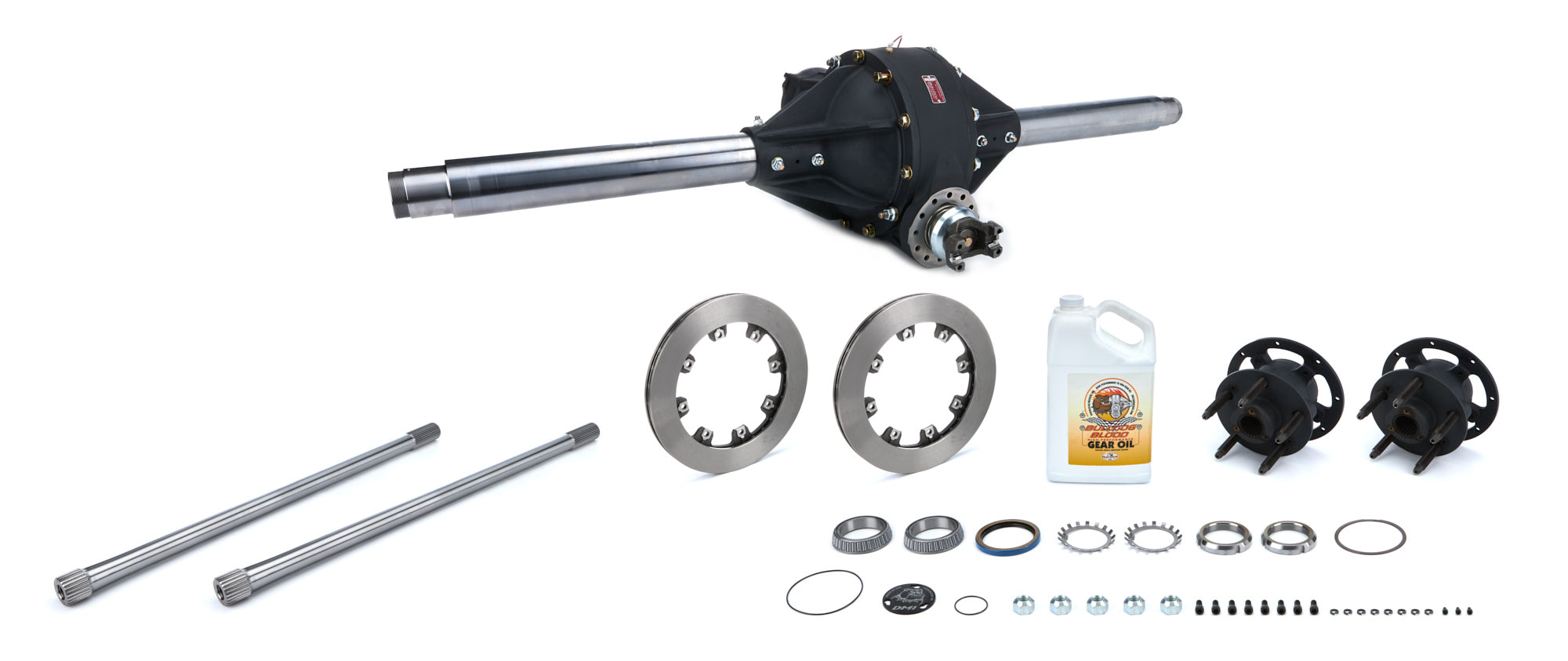 EZ 4.12 Mod Rear w/GN Tubes Blt Hubs & Rotors