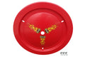 Wheel Cover Dzus-On Red