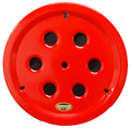 Wheel Cover Hole Vent Alum Bolt 15in Red