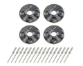 Scuff Plate Plastic 4pk Black