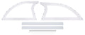 Sail Panel Pair Late Model White