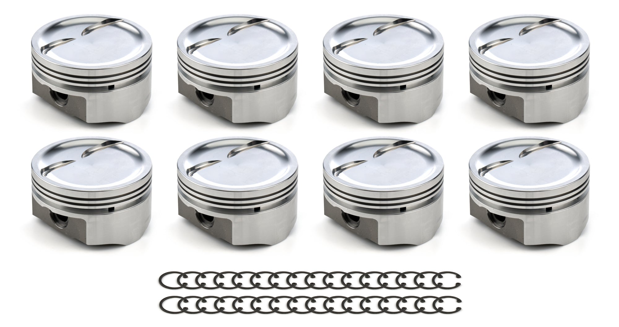 SBC Dished  Piston Set 4.060 Bore -18cc D