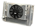 Radiator Dbl 29X18 W/Oil Cooler Fan W/ Fill Neck