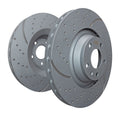 Brake Rotor Kit Turbo Frt Toyota Land Cruiser