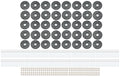 Scuff Plate Plastic Black 40-Pack MD3