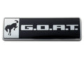 Bronco/Bronco Sport G.OA.T. Badge Black/Chrm