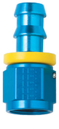 Hose Fitting #6 Straight Push Lock