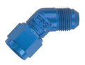 #8 Female Swivel to Male 45 Degree Fitting
