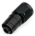 8AN Straight Crimp Hose Fitting Black