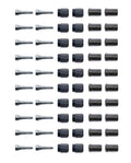 #3 Str Crimp Fitting w/Collar (20pk)