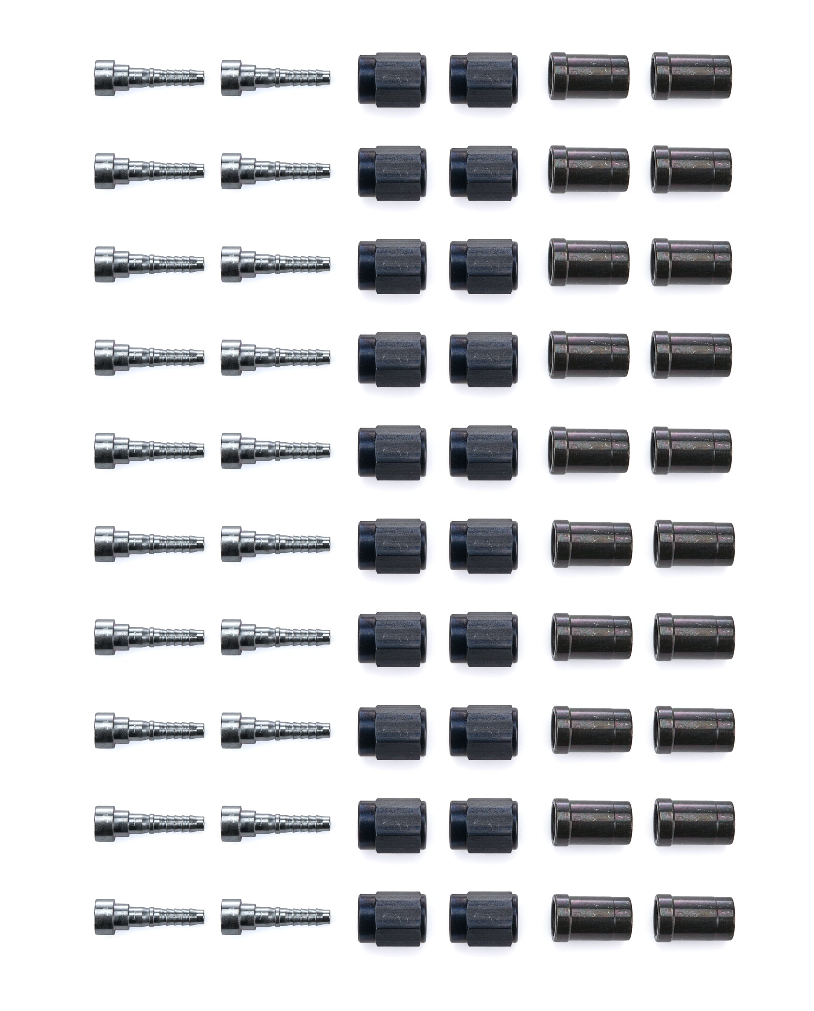 #3 Str Crimp Fitting w/Collar (20pk)