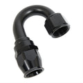Hose Fitting #12 180 Deg PTFE Black
