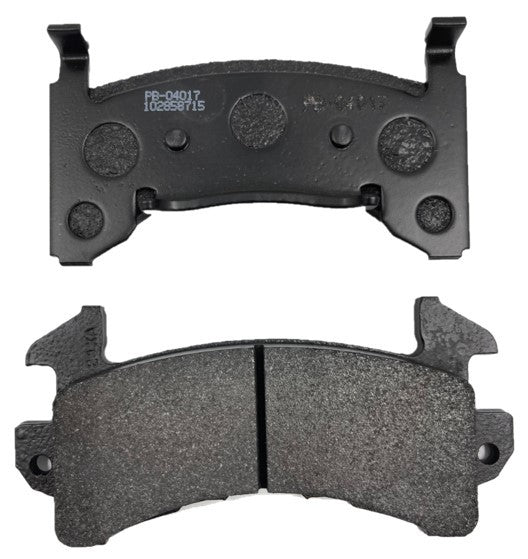 Brake Pad Set 4 Compound GM Metric D154 15MM