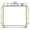 Radiator 70-78 Mopar B-Body