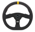 D Wheel Yellow Center Stripe  Plastic Center
