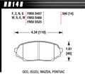 Brake Pad 91-94 Miata Front DTC-30