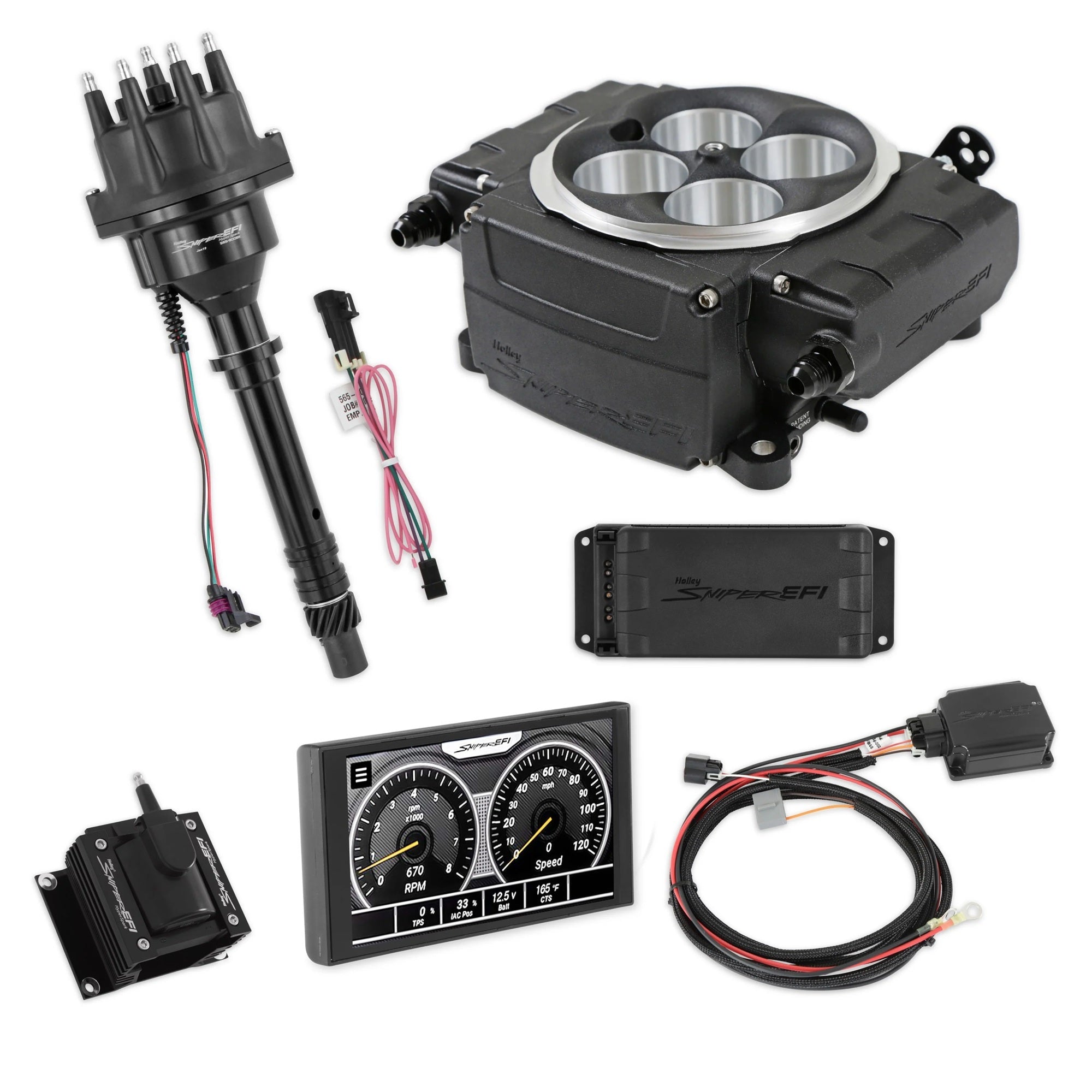 Sniper 2 5in PDM Kit SBC Ignition Black