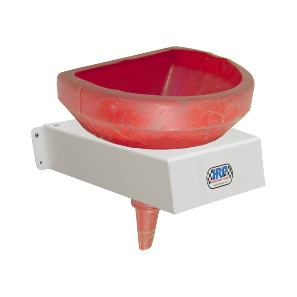 Fuel Funnel Rack D Shaped White