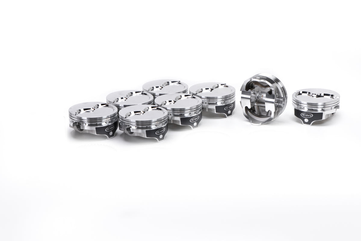 BBM Dished Piston Set 4.375 Bore -23.7cc