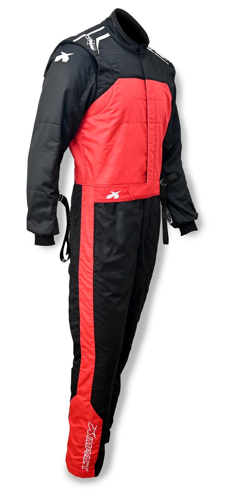 Suit Mini Racer 2.4 1pc Small  Blk/Red