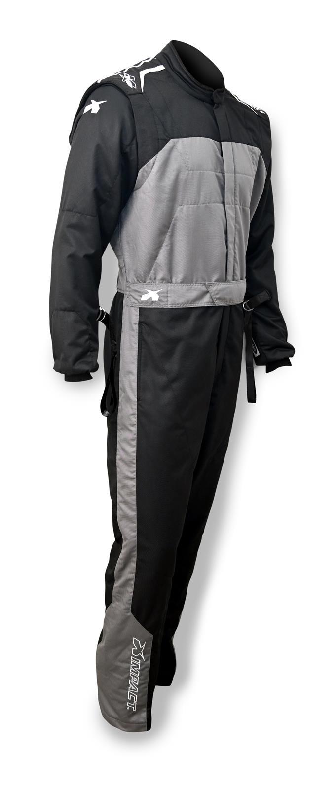 Suit Mini Racer 2.4 1pc X-Large Blk/Gry
