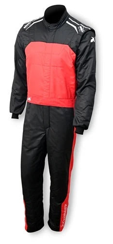 Suit Racer 2.4 1pc Large Black/Red