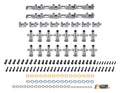 Pro Shaft Rocker Kit BBC 1.70/1.70 Brodix -1/-2