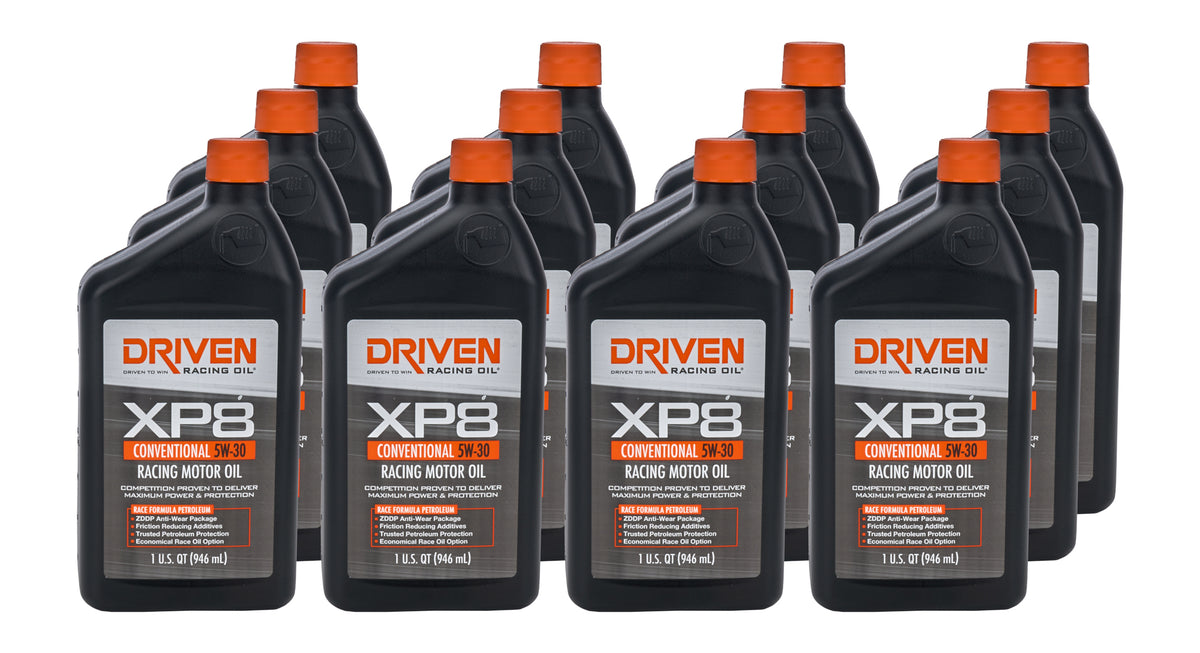 XP8 5w30 Conventional Oil Case 12 x 1 Quart