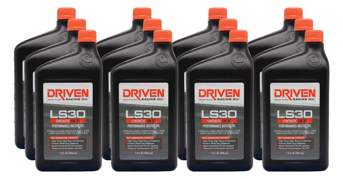LS30 5w30 Synthetic Oil Case 12 x 1 Quart