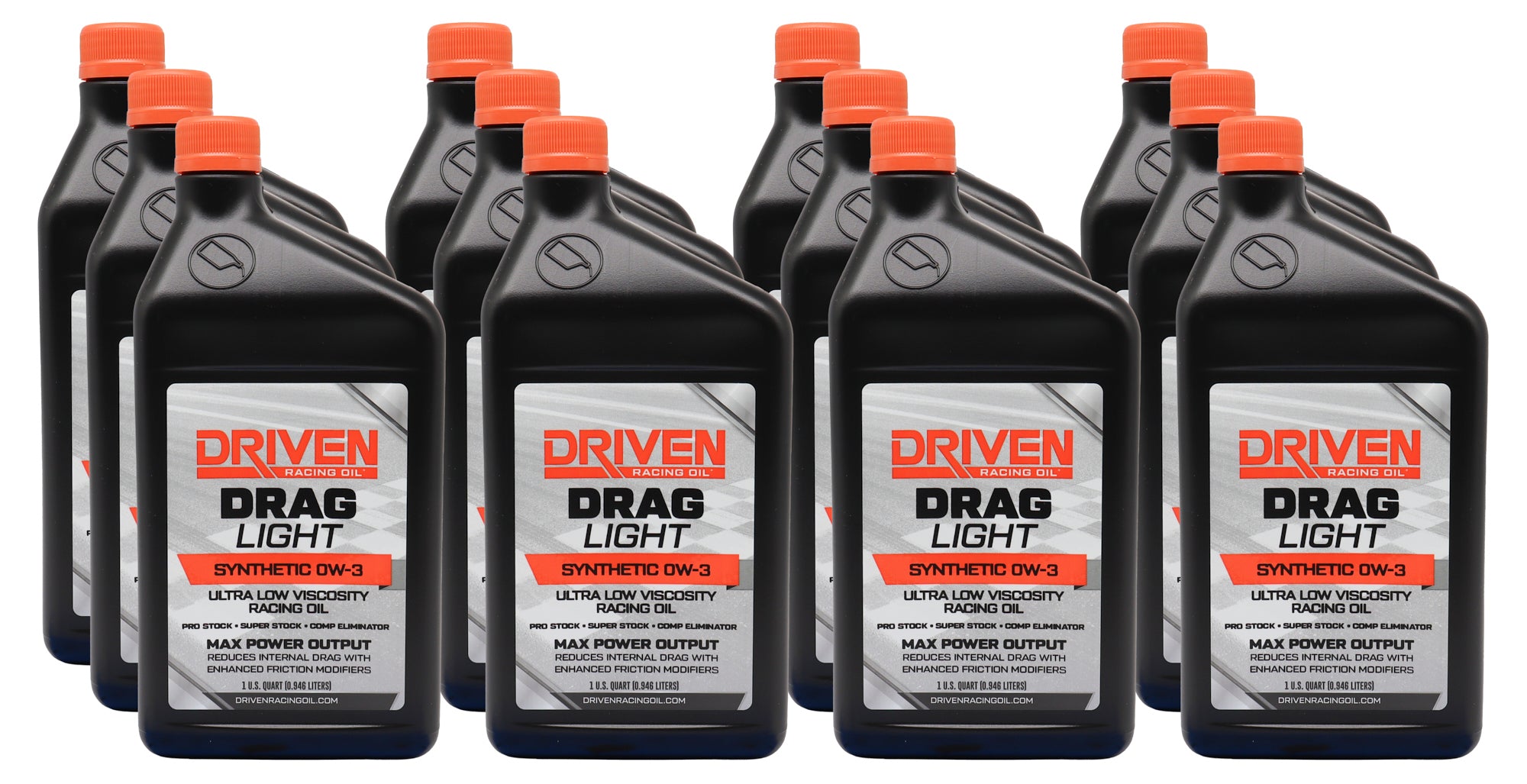 Drag Light 0W3 Motor Oil Case 12/Qt