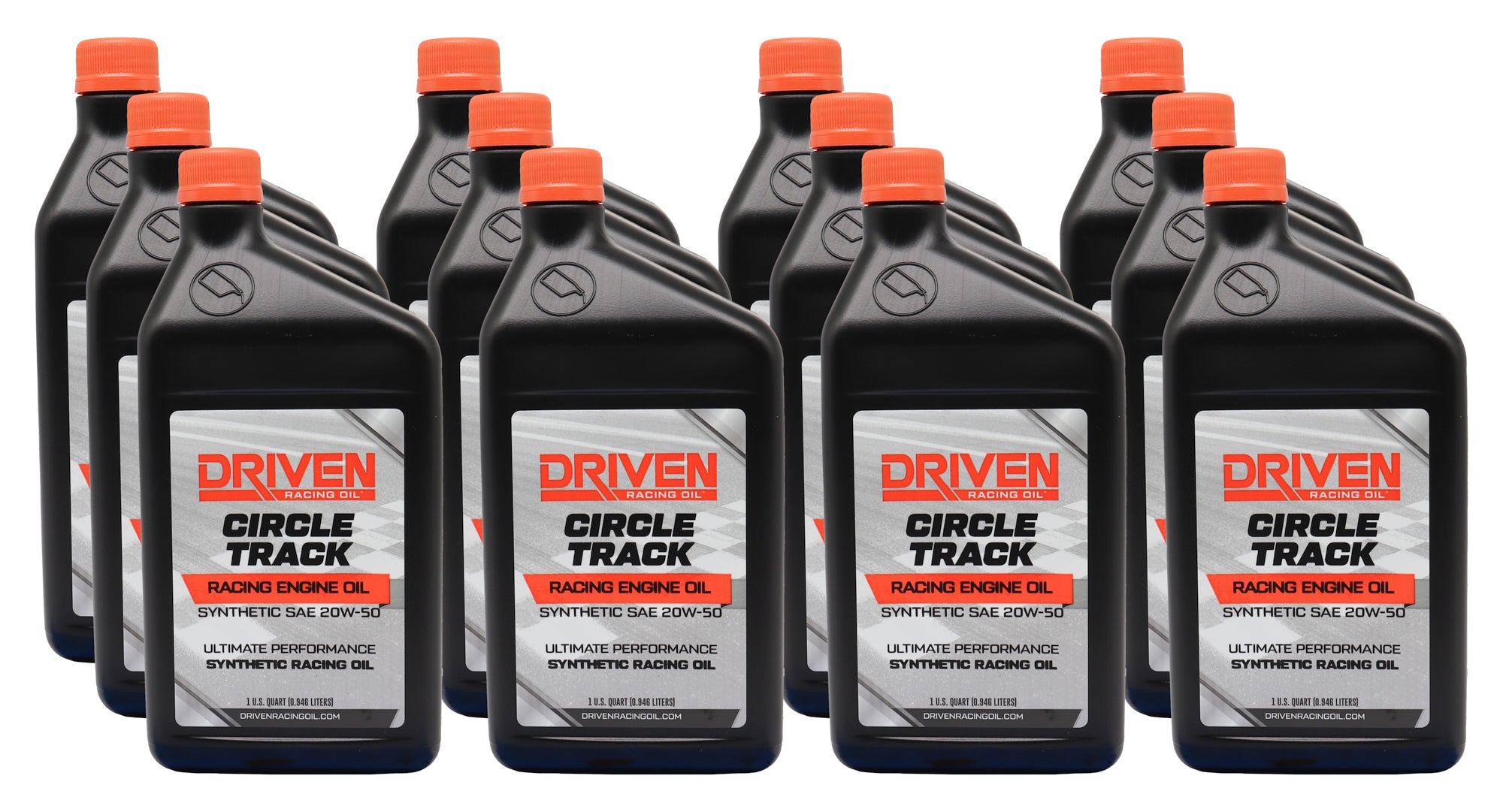 Circle Track 20W50 Oil Case 12/Qt