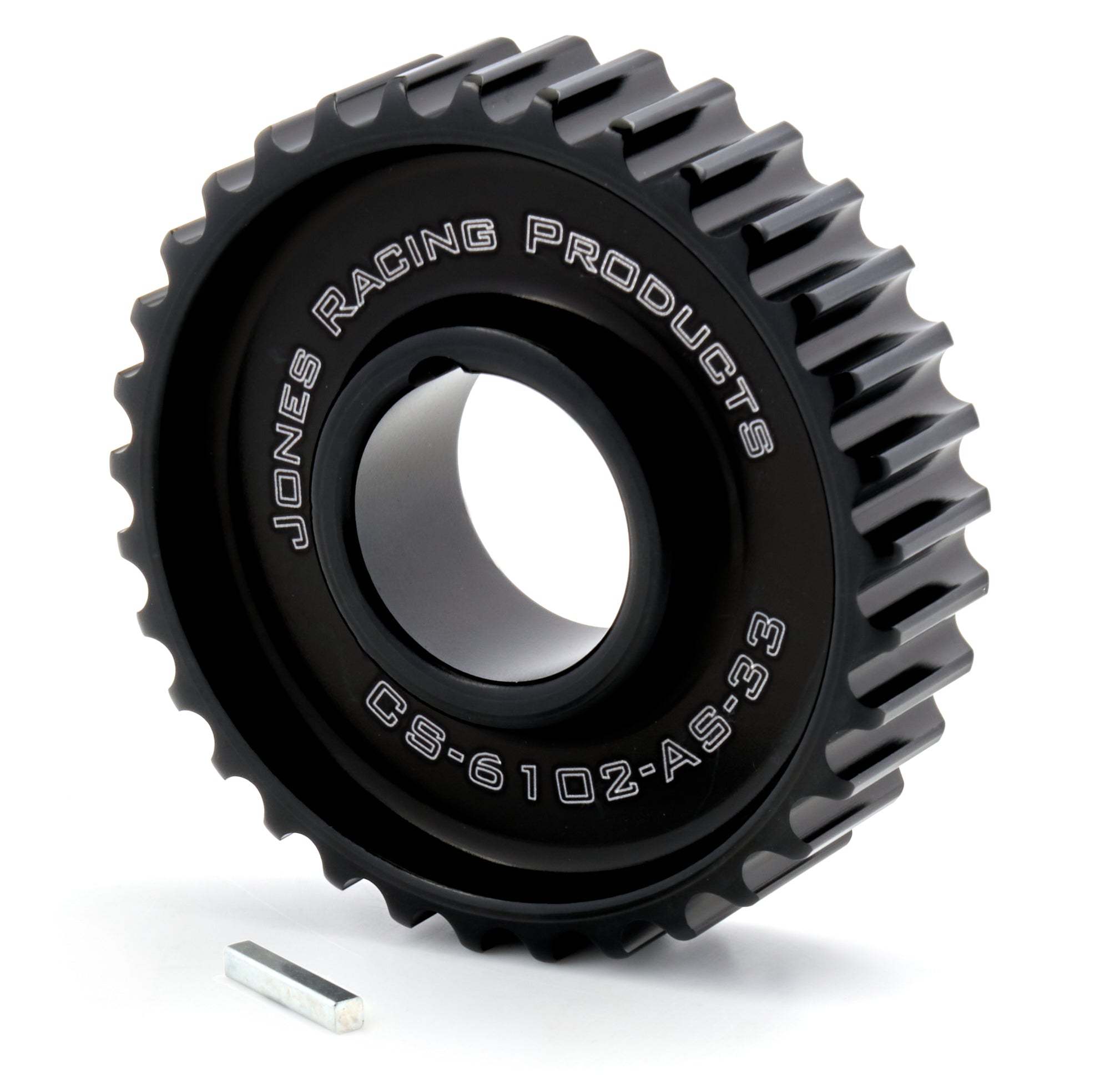 HTD Crankshaft Pulley 33 Tooth 1-1/8 ID 1/8in Key