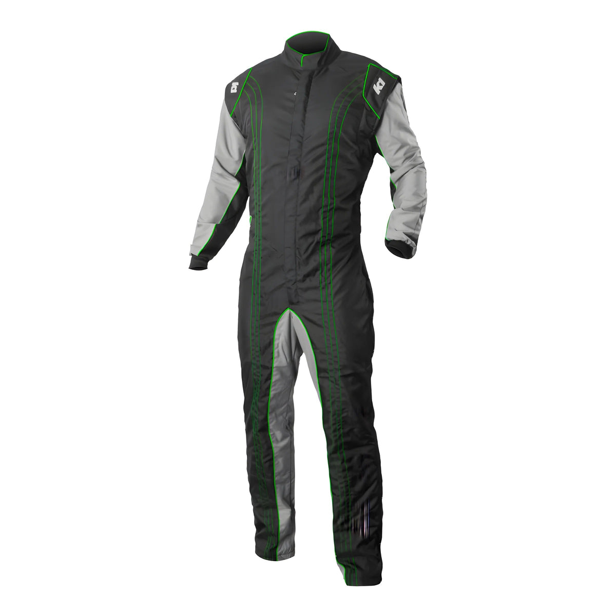 Suit Karting GK2 Youth 5X-Small Black/Green