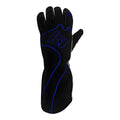 Gloves Karting RS1 Youth 2X-Small Black/Blue