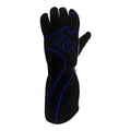 Gloves Karting RS1 Youth X-Small Black/Blue