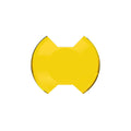 SlimLite 8in LED Light Shield SAE Yellow