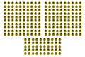 Lugnut 250Pk 5/8-18 Steel Single Coated